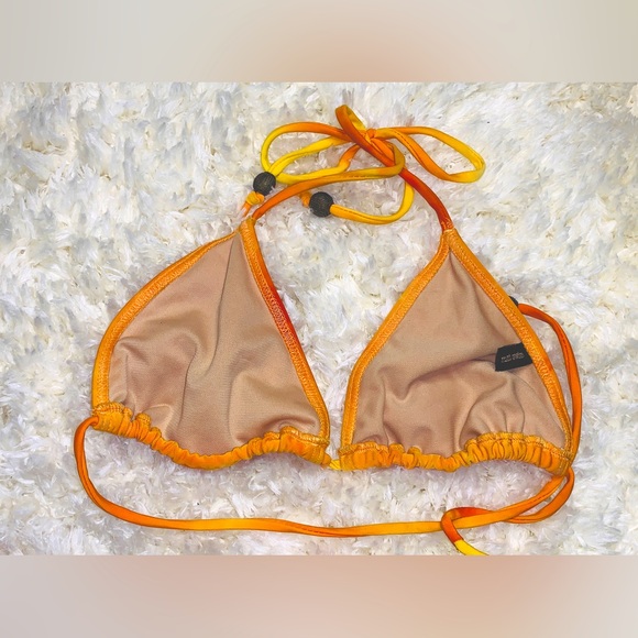 Vibrant Orange Tie-Dye Bikini Set - Picture 8 of 8
